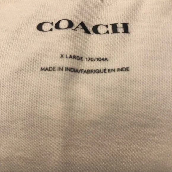NWT Coach XL TEE Shirt - Picture 2 of 7